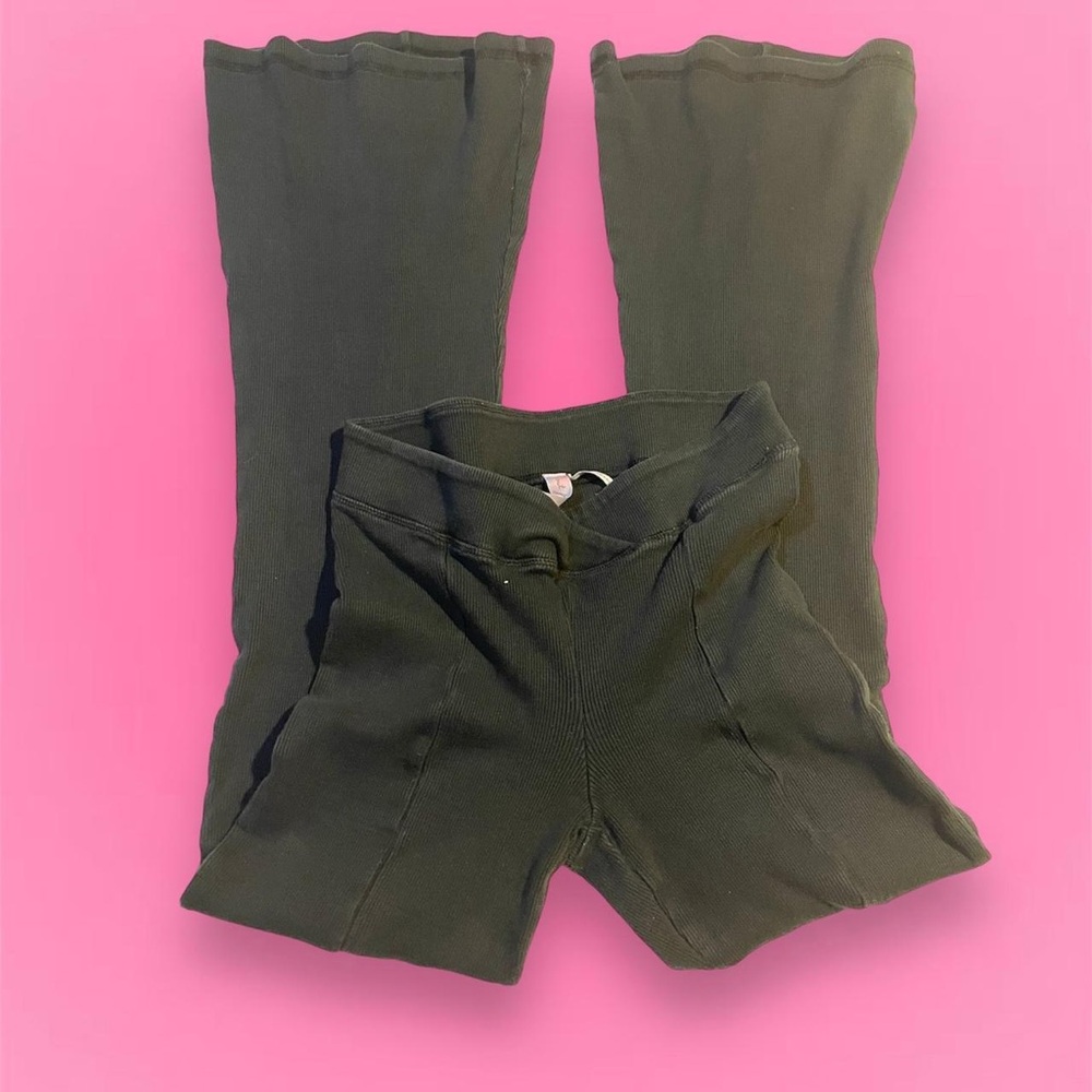Black Women's flare leggings